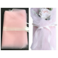 Pink Lace Flower Wrapping With Pull Ribbon Pack 5